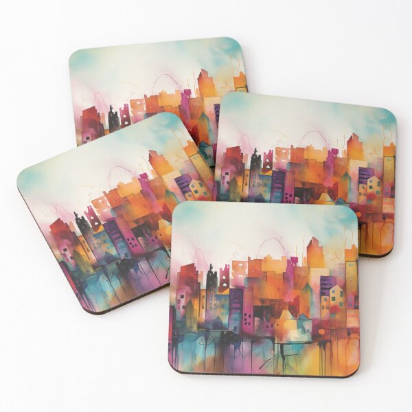 Item preview, Abstract Ink Cityscape Artwork designed and sold by Desireehaz.