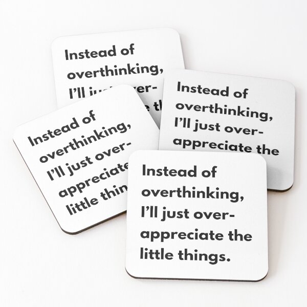Item preview, Over-Appreciate Instead designed and sold by Have Mercy.