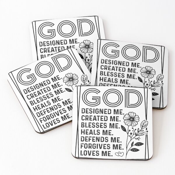 Item preview, God affirmation Christian Christmas design designed and sold by Dominika Farkašová.
