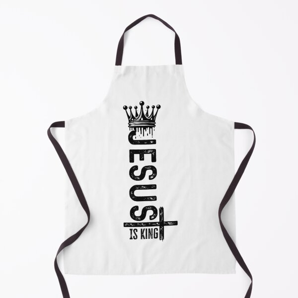 Item preview, Jesus Is King with crown Christian Christmas design designed and sold by Dominika Farkašová.