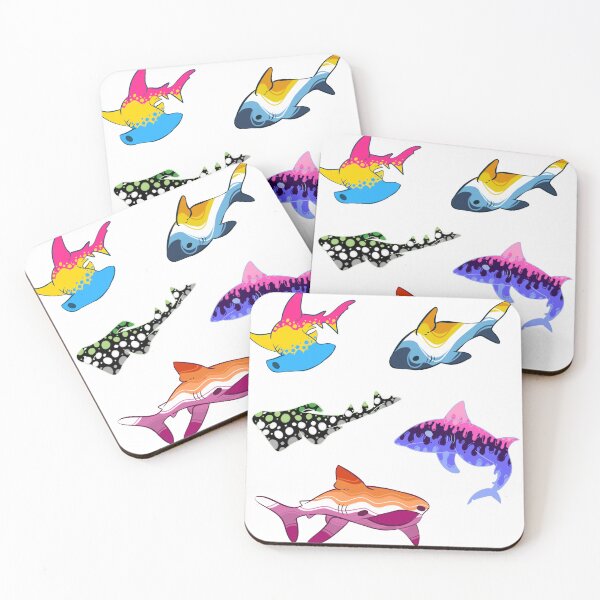 Item preview, LGBTQIA+ SHARKS designed and sold by OodlesOfOodlez.