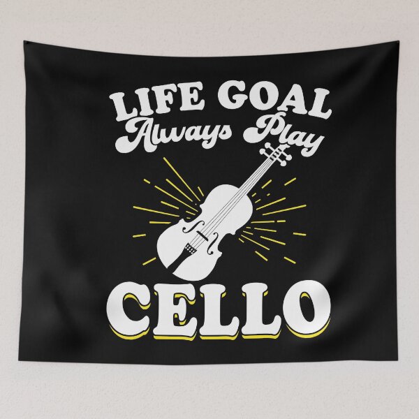 Item preview, Musical Passion Violin Play Cello  designed and sold by Belhbib Art ⭐⭐⭐⭐⭐.
