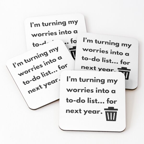 Item preview, Worry List for Next Year designed and sold by Have Mercy.