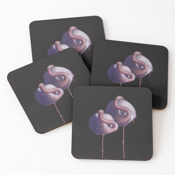Item preview, Two Moonlit Flamingos designed and sold by JoanTatley.