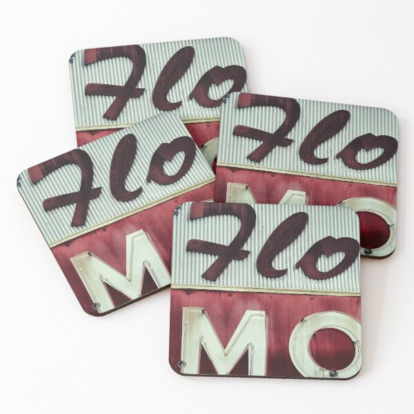Item preview, Mid-Century Florida Motel Sign Art Print - Bold Red Retro Style designed and sold by FraireDesign.