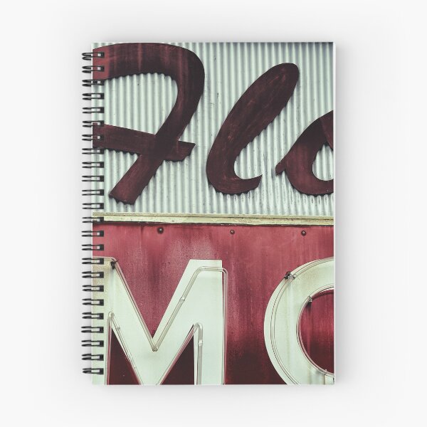 Item preview, Impresión artística de letrero de motel de Florida de mediados de siglo: estilo retro en rojo llamativo designed and sold by FraireDesign.