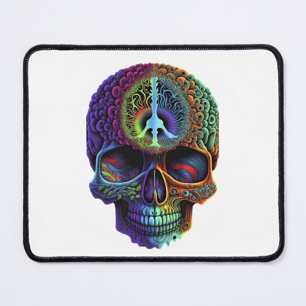 Item preview, Psychedelic Awakening - Skull of Creation designed and sold by Art&couleurs .