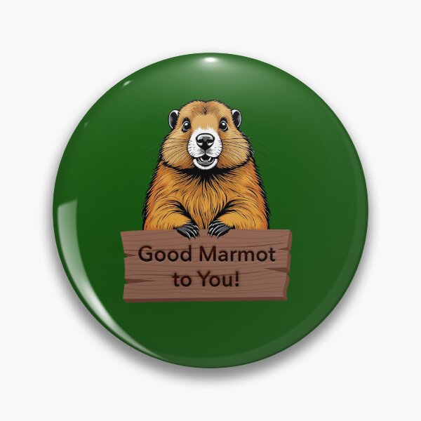 Item preview, Good Marmot to You! designed and sold by ChickenFund.
