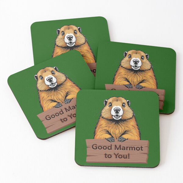 Item preview, Good Marmot to You! designed and sold by ChickenFund.