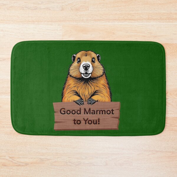 Item preview, Good Marmot to You! designed and sold by ChickenFund.