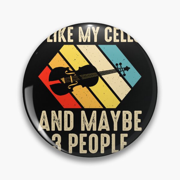 Item preview, Funny Quote Retro vintage Cello designed and sold by Belhbib Art ⭐⭐⭐⭐⭐.