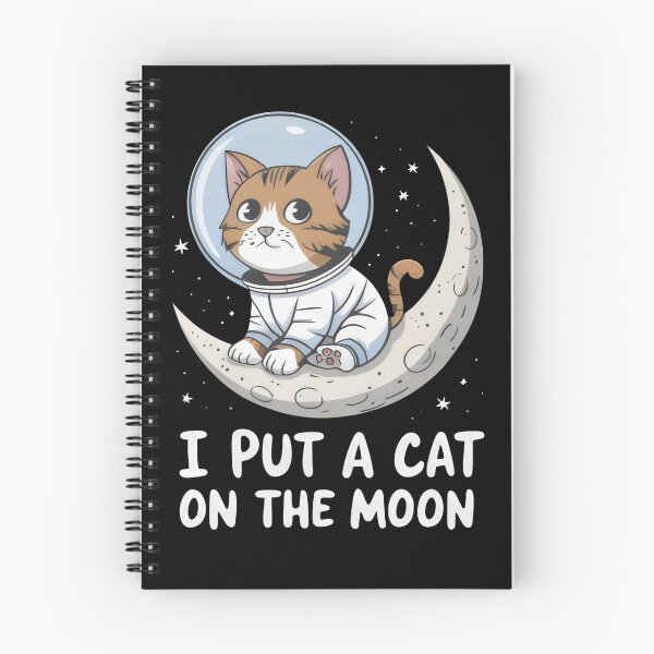 Item preview, Astronaut Cat on the Moon - Space Adventure Design designed and sold by Cherry-Cat.