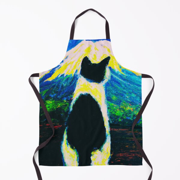 Item preview, a cat and fuji mountain designed and sold by MerryCrown.