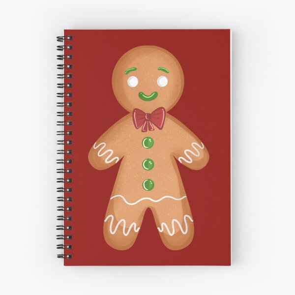 Item preview, Christmas Gingerbreadman Dark Red Merry christmas sticker designed and sold by SimplyPsycho.