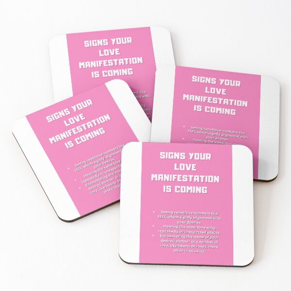 Item preview, signs your love manifestation is coming designed and sold by CUTESTUFFnow.