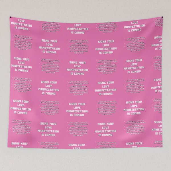 Item preview, signs your love manifestation is coming designed and sold by CUTESTUFFnow.