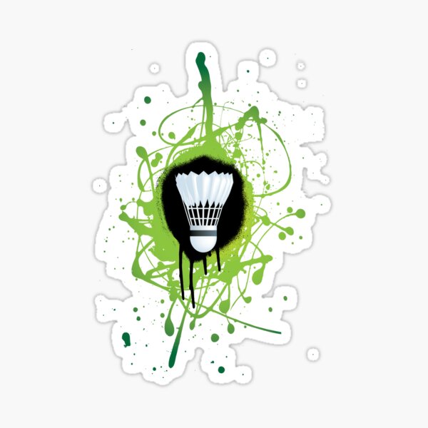Badminton Sticker