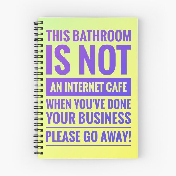 Item preview, Toilet Humour WC funny Sign by Jenny Meehan  designed and sold by Jenny Meehan Art Prints and Patterns  .