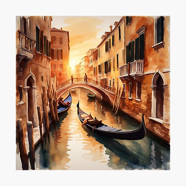 Item preview, Sunset in Venice designed and sold by paulbgarcia.