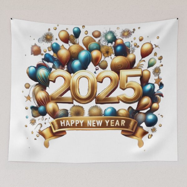 Item preview, HAPP NEW YEAR  designed and sold by silly-squid1.