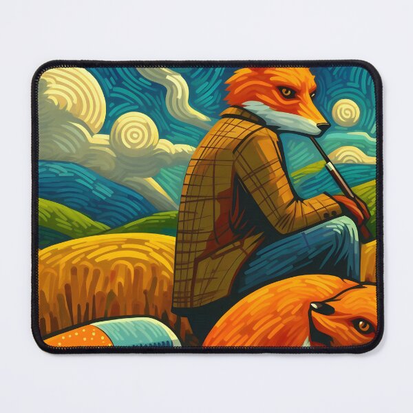 Item preview, a humanoid fox wearing a plaid jacket designed and sold by ShihawyAhmad.