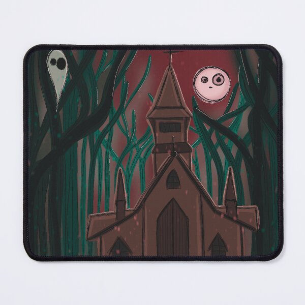 Item preview, Puzzle Illustration creepy cute, ghosts, halloween atmosphere designed and sold by HappyRiri.