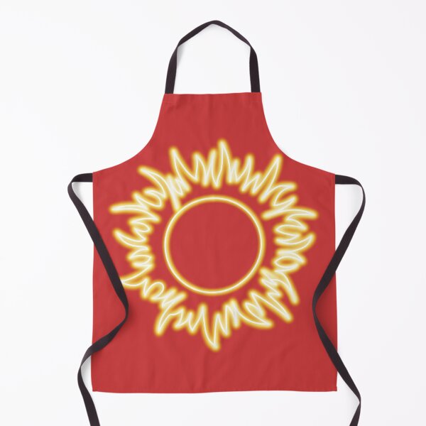 Item preview, Neon effect sun design #1 red background designed and sold by PEB-creative24.