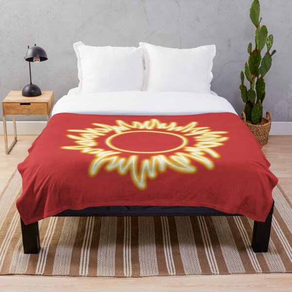 Item preview, Neon effect sun design #1 red background designed and sold by PEB-creative24.