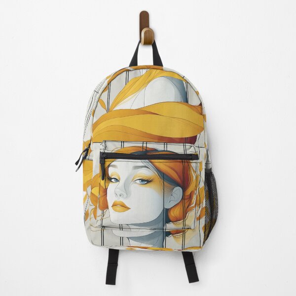 Item preview, Windswept Girl, Stylised Design designed and sold by Shoot-The-Moon.