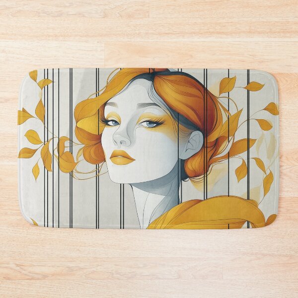 Item preview, Windswept Girl, Stylised Design designed and sold by Shoot-The-Moon.