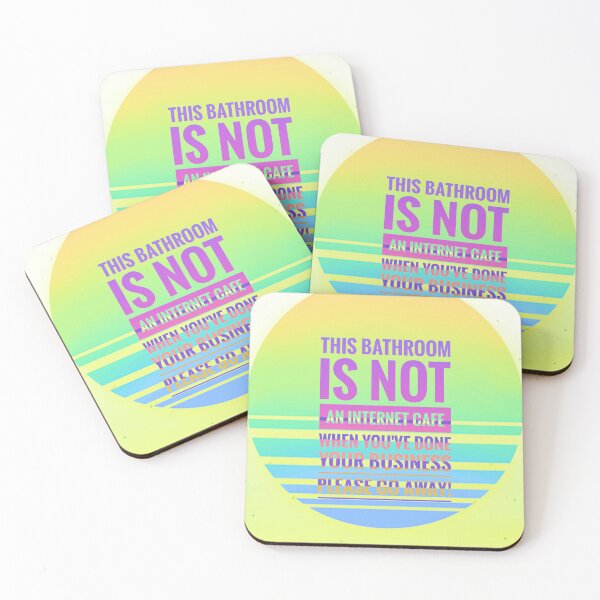 Item preview, Toilet Humour WC funny Sign by Jenny Meehan  designed and sold by Jenny Meehan Art Prints and Patterns  .