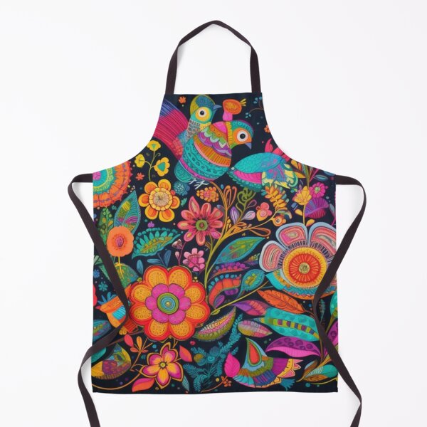 Item preview, Colorful Doodle Flowers and Birds Art designed and sold by Desireehaz.