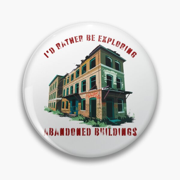 Item preview, I'd Rather Be Exploring Abandoned Buildings designed and sold by Angry Swan Designs.