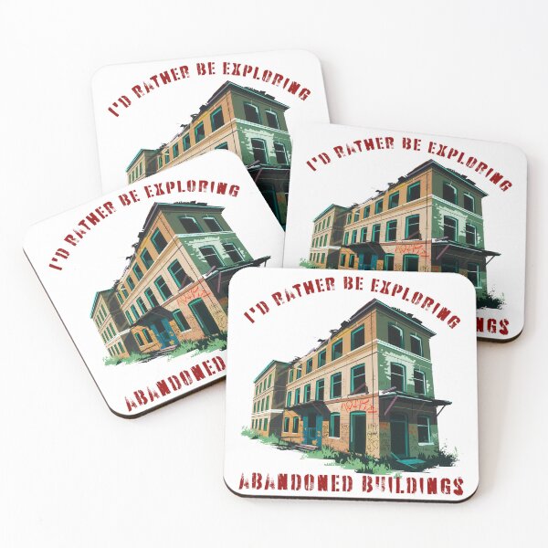 Item preview, I'd Rather Be Exploring Abandoned Buildings designed and sold by Angry Swan Designs.