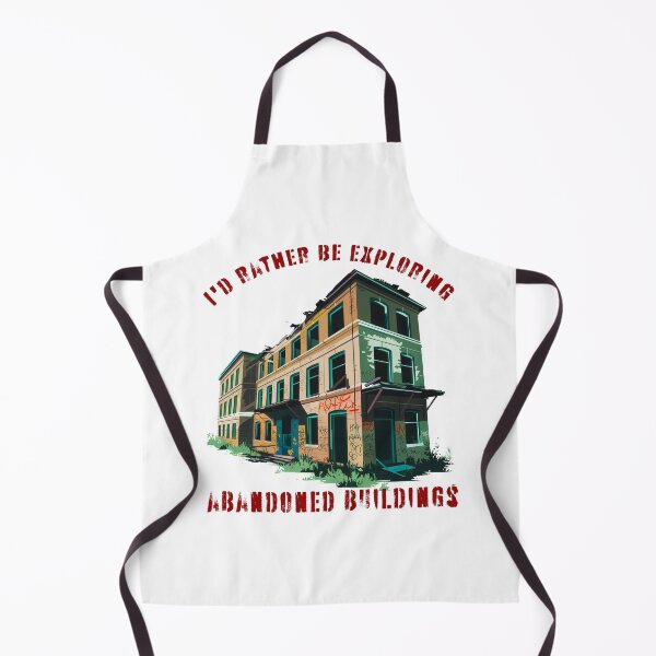 Item preview, I'd Rather Be Exploring Abandoned Buildings designed and sold by Angry Swan Designs.