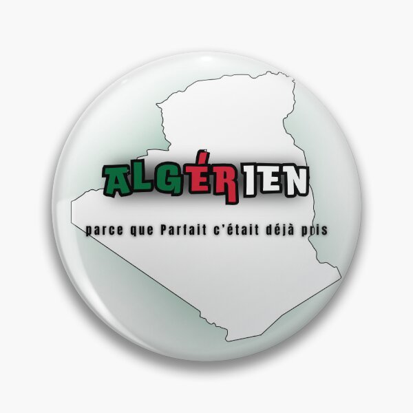 Item preview, Algerian - Because perfect was already taken | Humorous and identity design designed and sold by AWAdesign.