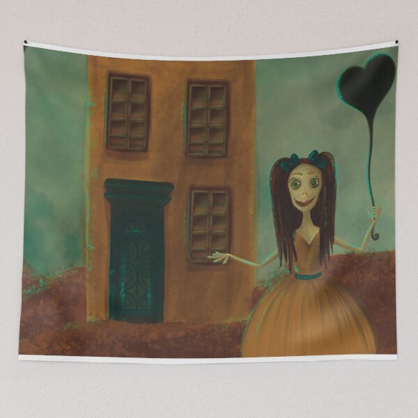 Item preview, Puzzle Landscape creepy cute dark and mysterious designed and sold by HappyRiri.