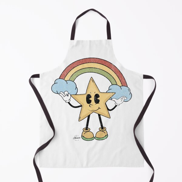 Item preview, Vintage Cartoon Character Star with rainbow designed and sold by Nicheba.