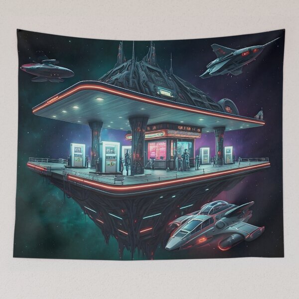 Item preview, Alien Gas Station  designed and sold by Shs-Kenya.