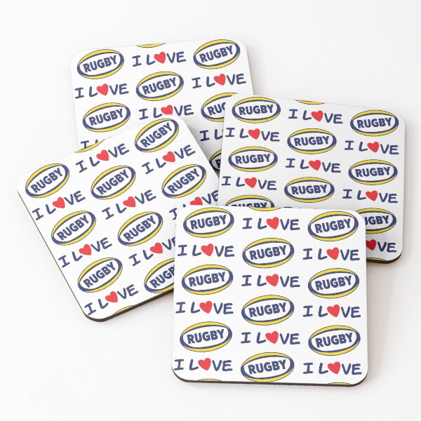 Item preview, I Love Rugby designed and sold by VintageStyle.