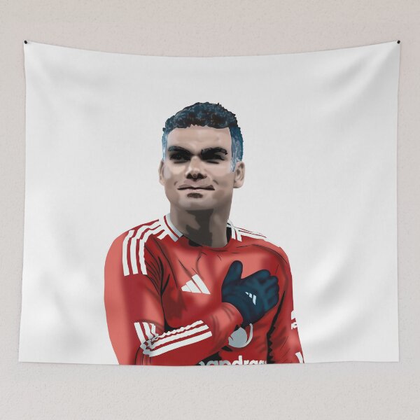 Item preview, Casemiro: Manchester United’s Midfield Powerhouse designed and sold by GrizzlyCollective.