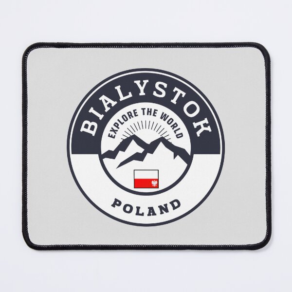 Item preview, Bialystok Poland Black and White Crest designed and sold by World Designs.