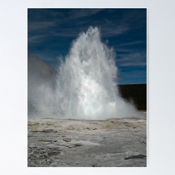 Item preview, Erupting Geyser designed and sold by LizGalpinPhotos.