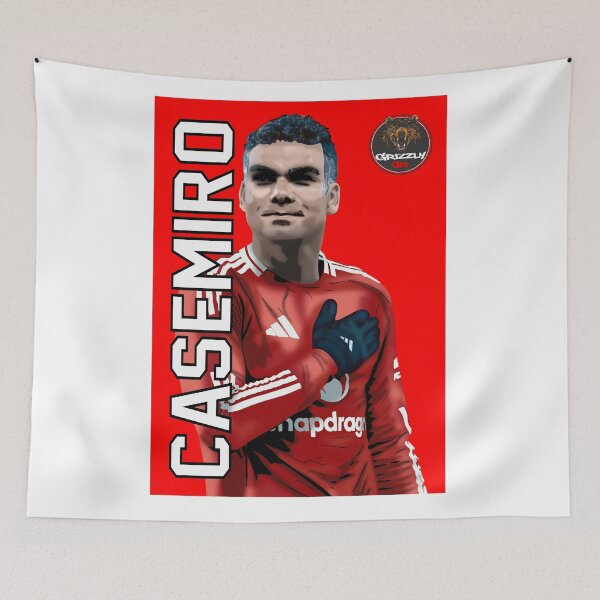 Item preview, Casemiro Dominating the Game for United designed and sold by GrizzlyCollective.