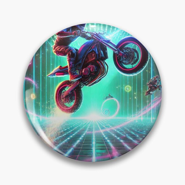 Item preview, Stunt Racer in a Digital World designed and sold by graphicbidu.
