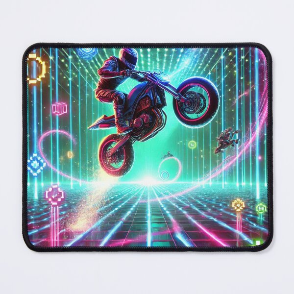 Item preview, Stunt Racer in a Digital World designed and sold by graphicbidu.