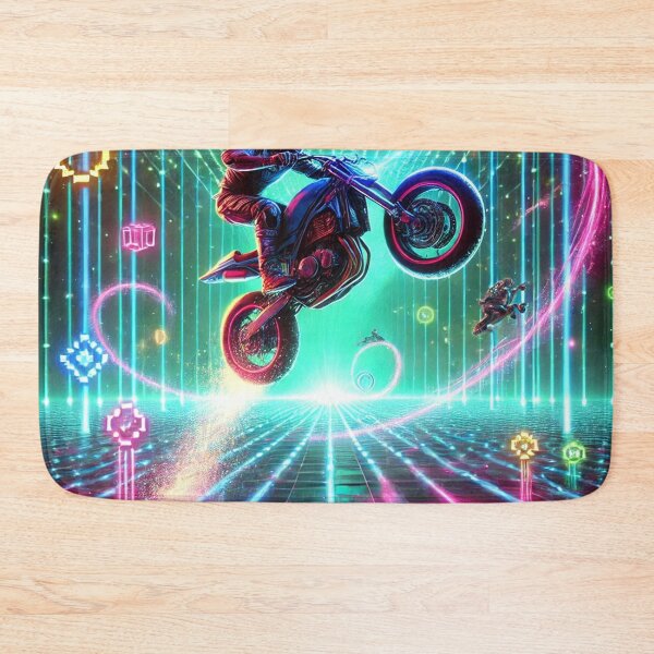 Item preview, Stunt Racer in a Digital World designed and sold by graphicbidu.