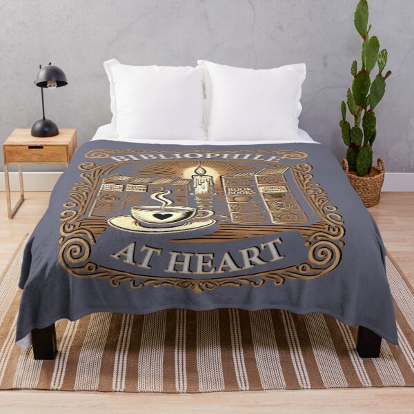 Item preview, Bibliophile at Heart: For Book Lovers designed and sold by leyfinder.
