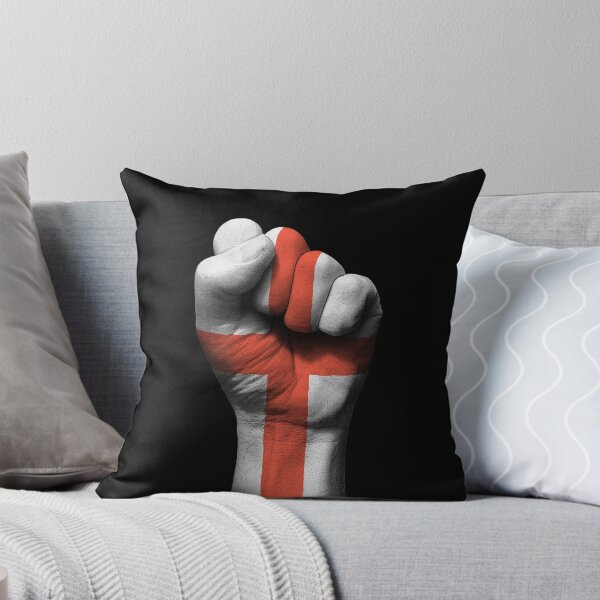 Item preview, Flag of England on a Raised Clenched Fist  designed and sold by JeffBartels.