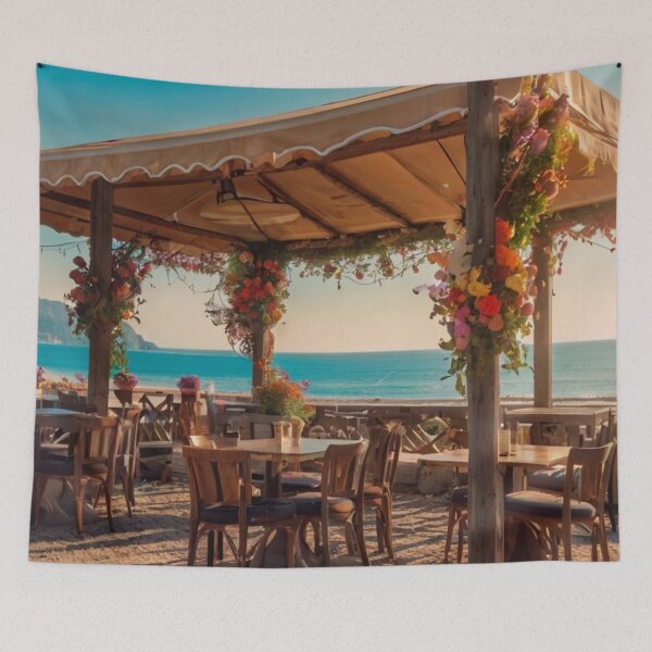 Item preview, Golden Sun and Coffee by the Beach designed and sold by BlareBlare.